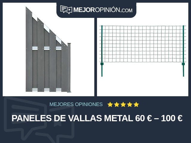 Paneles de vallas Metal 60 € – 100 €