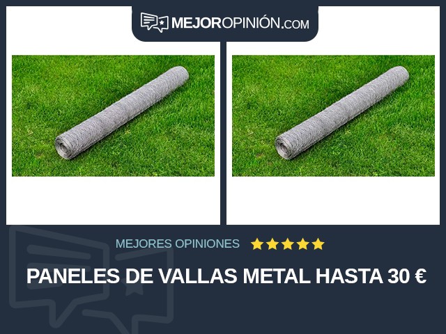 Paneles de vallas Metal Hasta 30 €