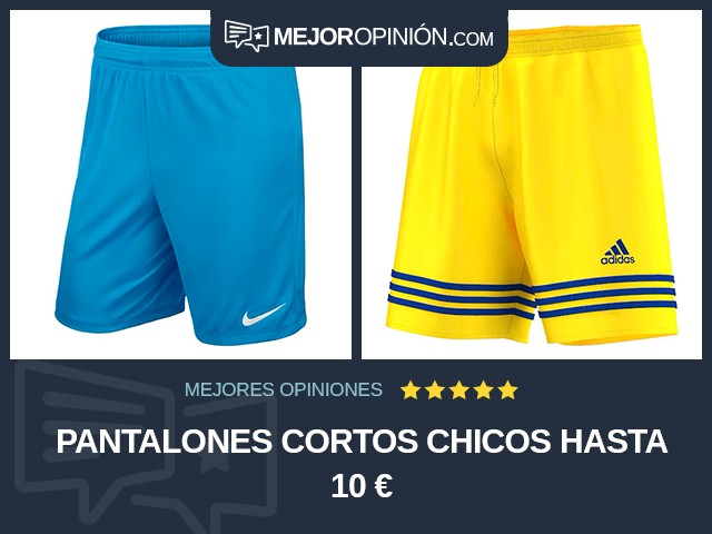 Pantalones cortos Chicos Hasta 10 €