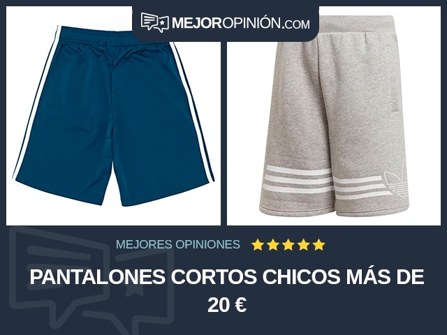 Pantalones cortos Chicos Más de 20 €