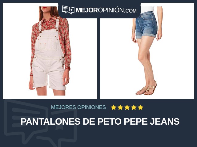 Pantalones de peto Pepe Jeans