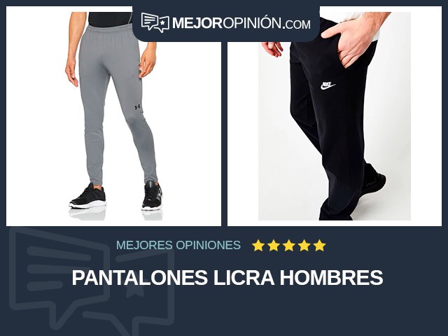 Pantalones Licra Hombres