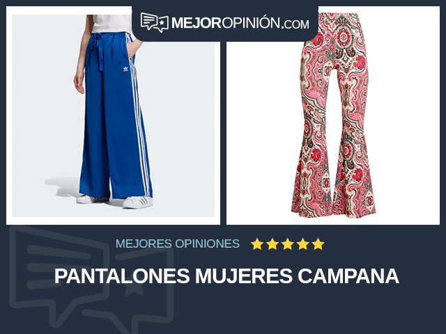 Pantalones Mujeres Campana