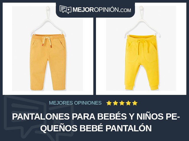 Pantalones para bebés y niños pequeños Bebé Pantalón