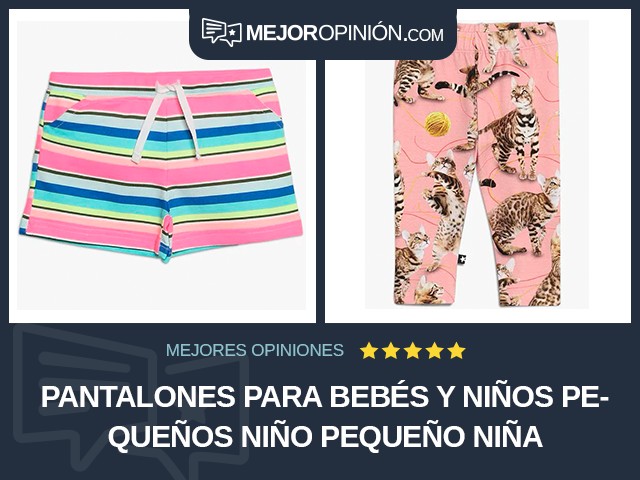 Pantalones para bebés y niños pequeños Niño pequeño Niña