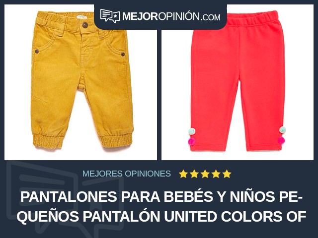 Pantalones para bebés y niños pequeños Pantalón United Colors of Benetton
