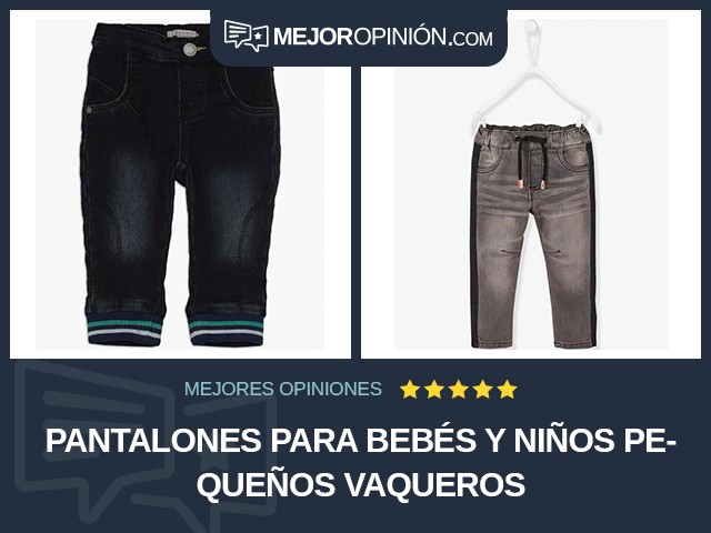 Pantalones para bebés y niños pequeños Vaqueros