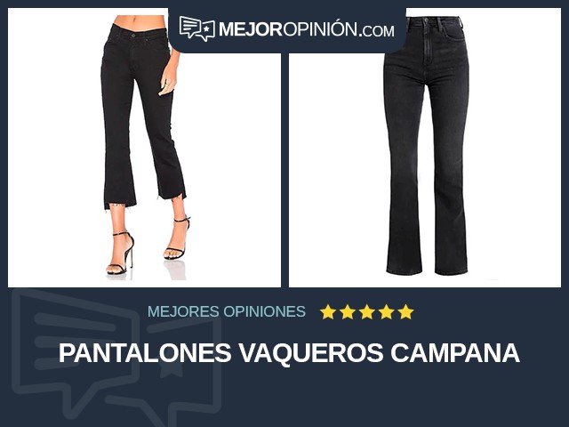 Pantalones Vaqueros Campana
