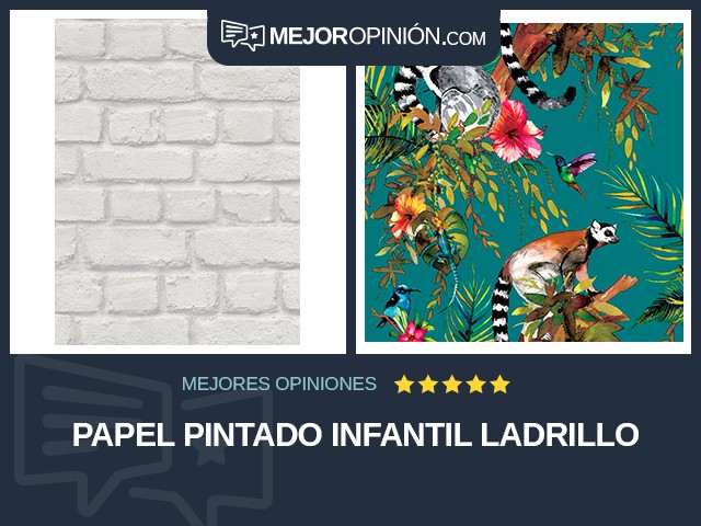 Papel pintado Infantil Ladrillo