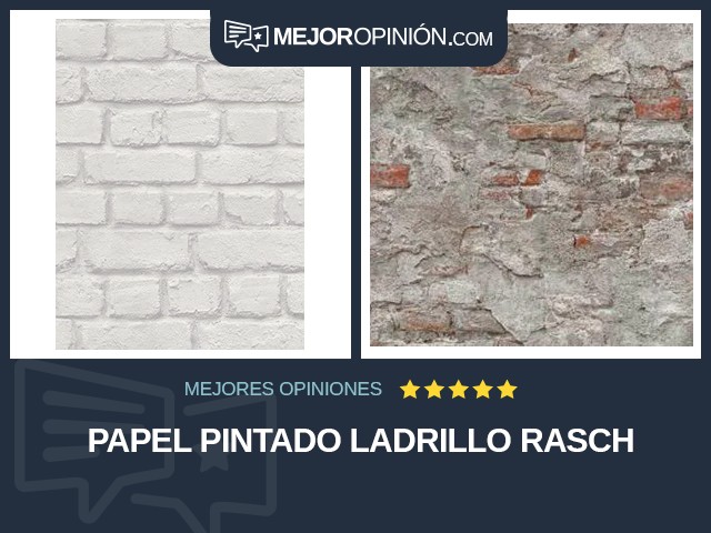 Papel pintado Ladrillo Rasch