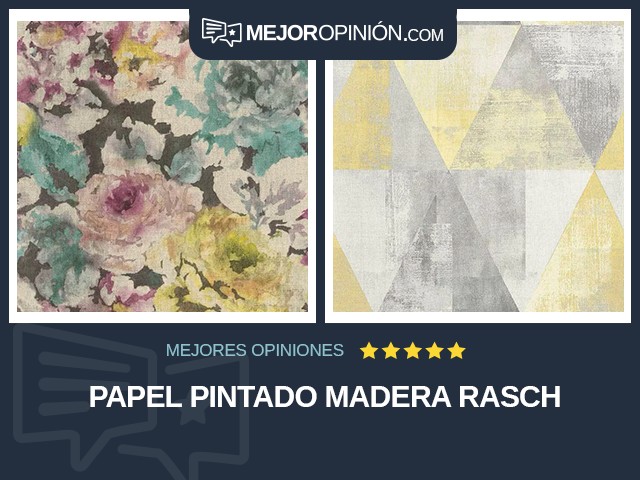 Papel pintado Madera Rasch