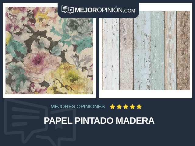 Papel pintado Madera