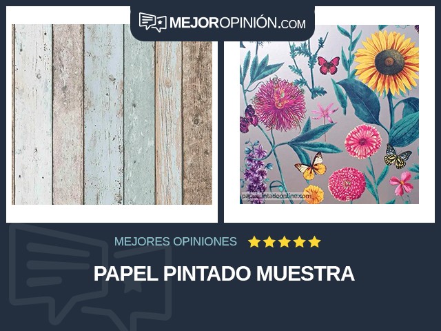 Papel pintado Muestra