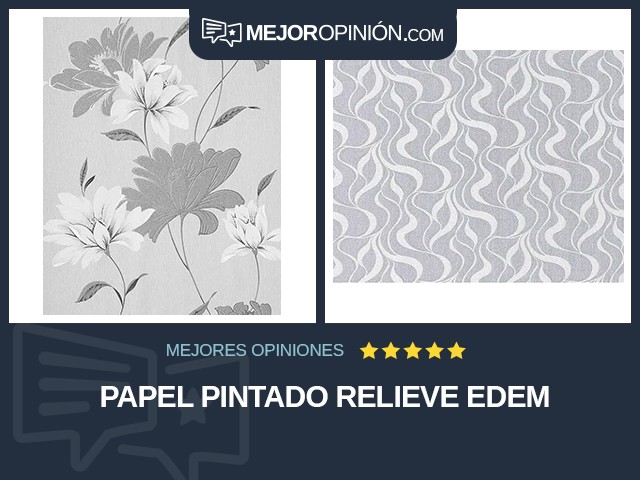 Papel pintado Relieve Edem