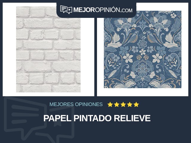 Papel pintado Relieve