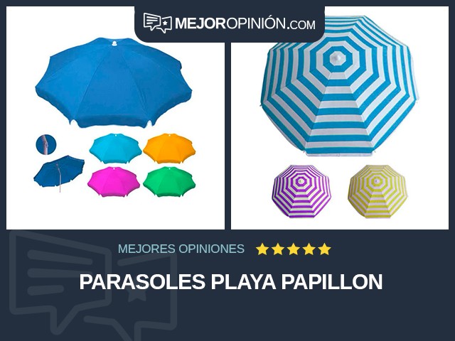Parasoles Playa Papillon