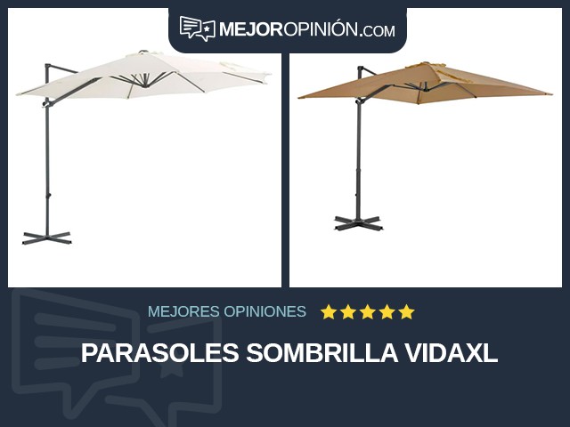 Parasoles Sombrilla vidaXL