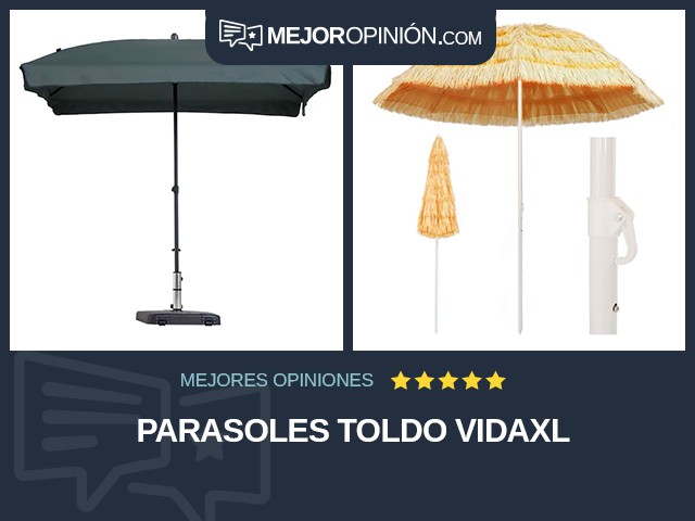 Parasoles Toldo vidaXL