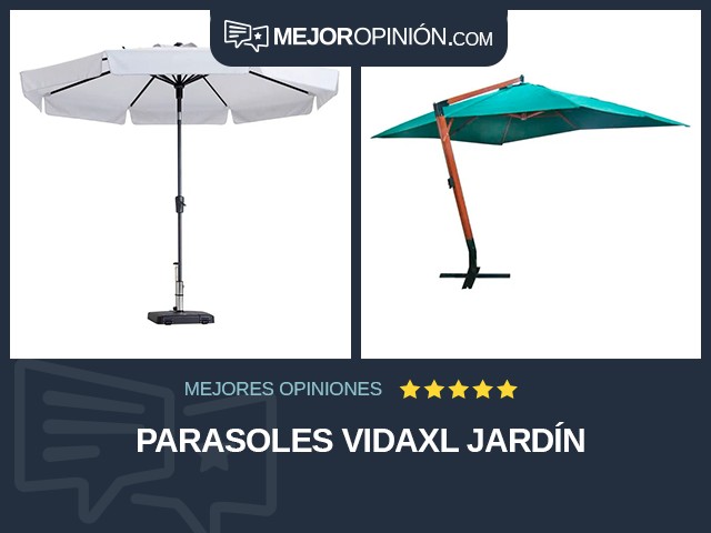 Parasoles vidaXL Jardín