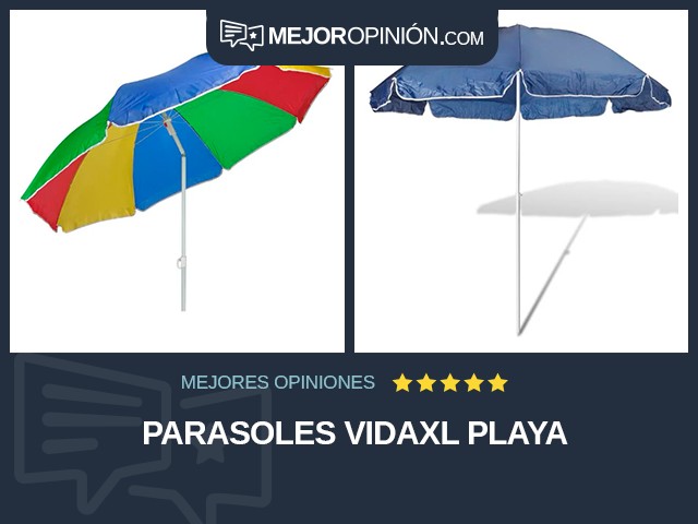 Parasoles vidaXL Playa