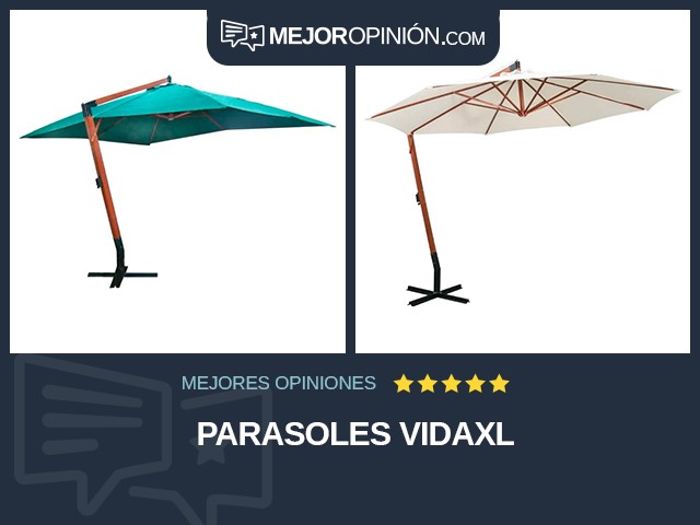 Parasoles vidaXL