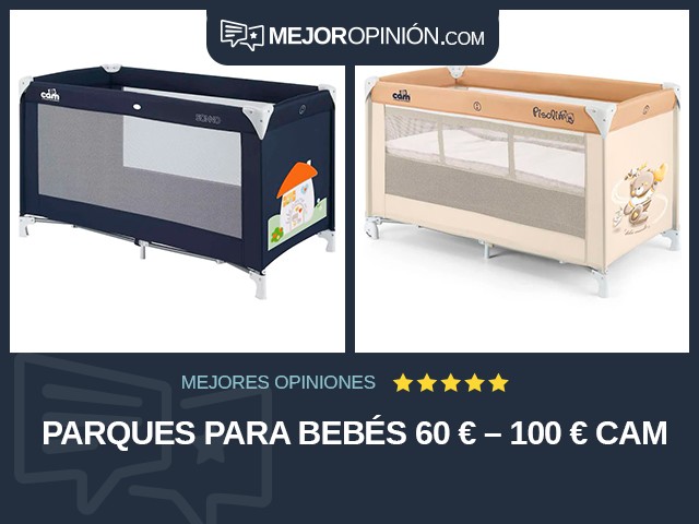 Parques para bebés 60 € – 100 € Cam