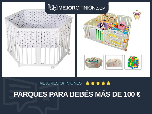 Parques para bebés Más de 100 €