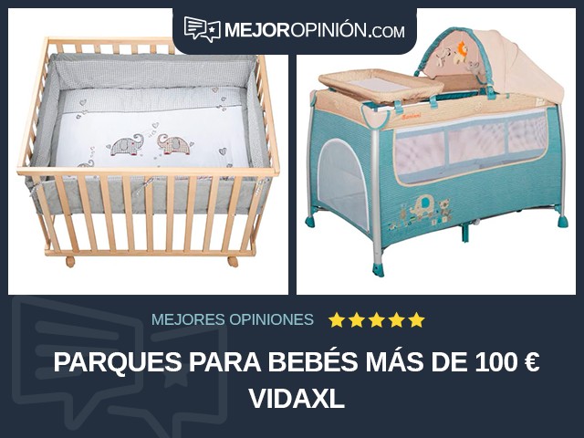 Parques para bebés Más de 100 € vidaXL