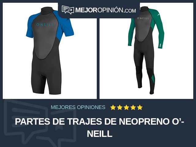 Partes de trajes de neopreno O'Neill