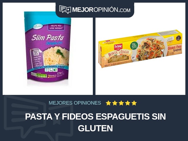Pasta y fideos Espaguetis Sin gluten