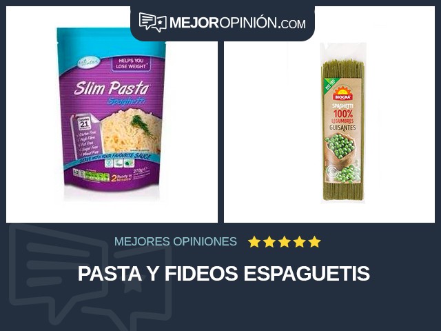 Pasta y fideos Espaguetis