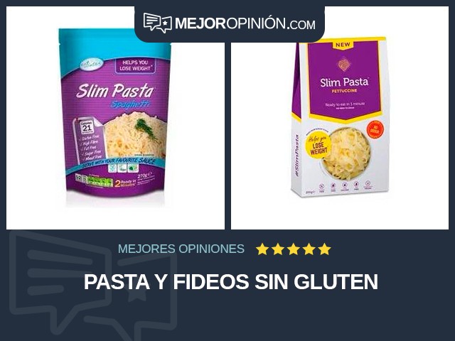 Pasta y fideos Sin gluten