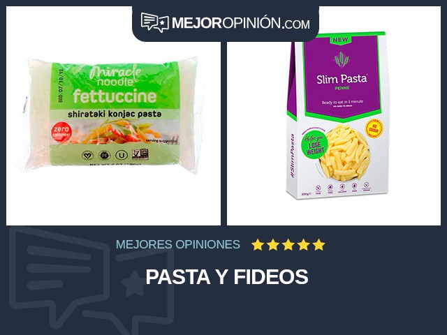 Pasta y fideos