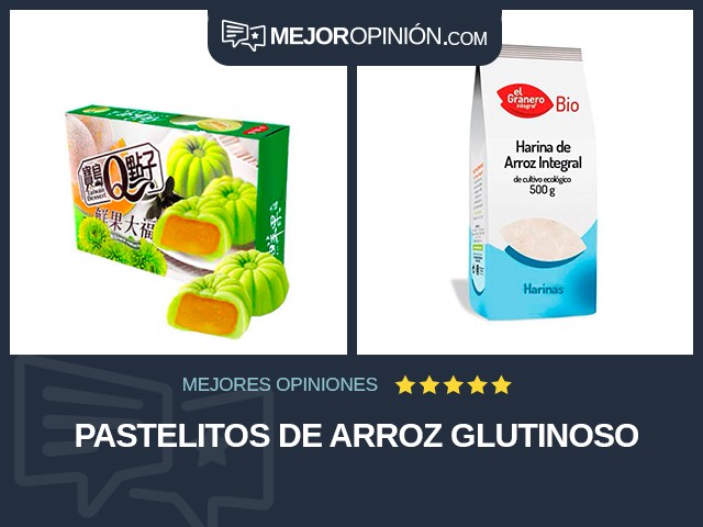 Pastelitos de arroz glutinoso