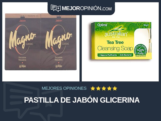 Pastilla de jabón Glicerina