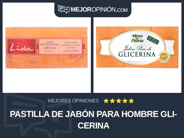 Pastilla de jabón Para hombre Glicerina