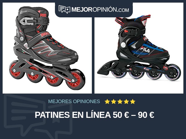 Patines en línea 50 € – 90 €