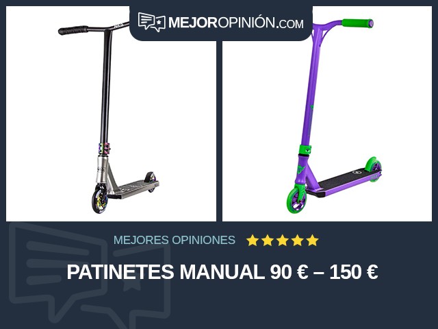 Patinetes Manual 90 € – 150 €