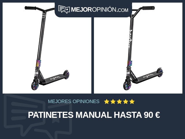Patinetes Manual Hasta 90 €