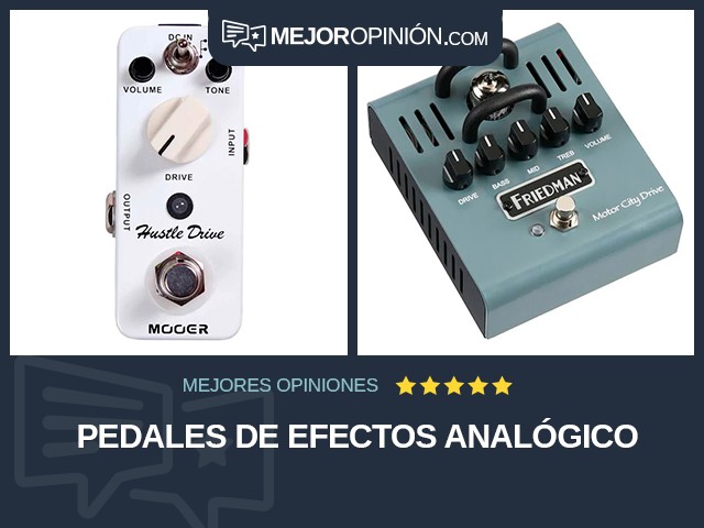 Pedales de efectos Analógico