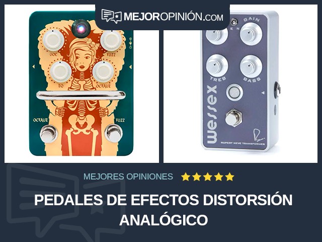 Pedales de efectos Distorsión Analógico