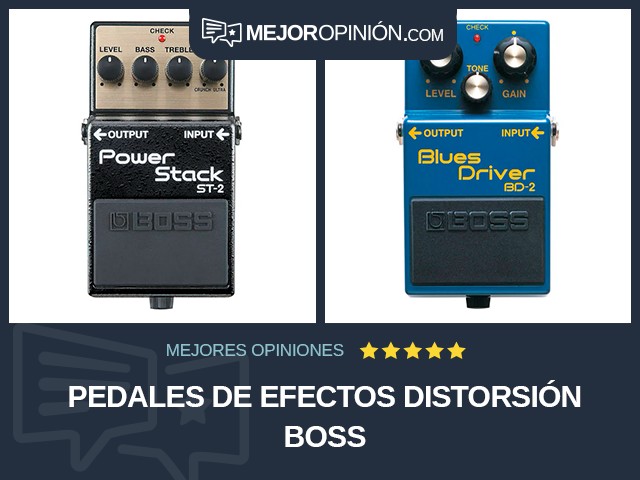 Pedales de efectos Distorsión BOSS