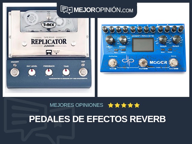 Pedales de efectos Reverb