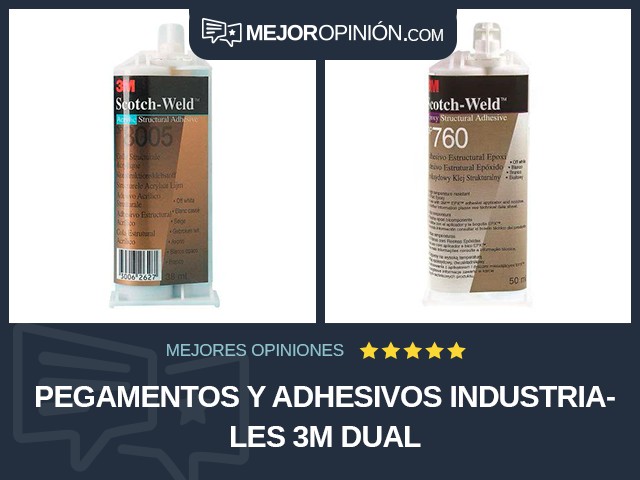 Pegamentos y adhesivos industriales 3M Dual