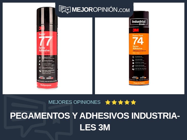 Pegamentos y adhesivos industriales 3M