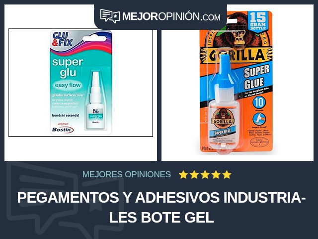 Pegamentos y adhesivos industriales Bote Gel