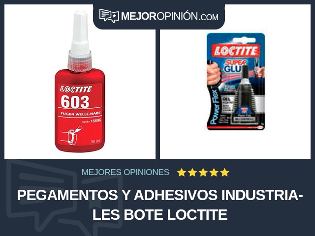 Pegamentos y adhesivos industriales Bote Loctite