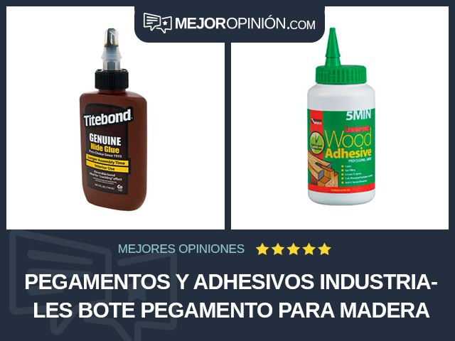 Pegamentos y adhesivos industriales Bote Pegamento para madera