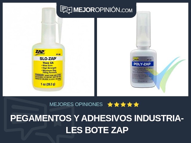 Pegamentos y adhesivos industriales Bote ZAP