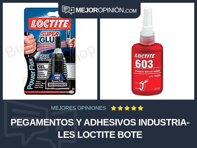 Pegamentos y adhesivos industriales Loctite Bote